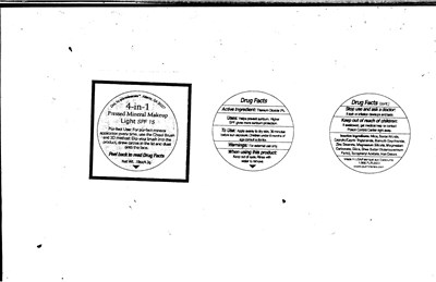 Image Of Label (Purmineral Light Spf 15 Label)